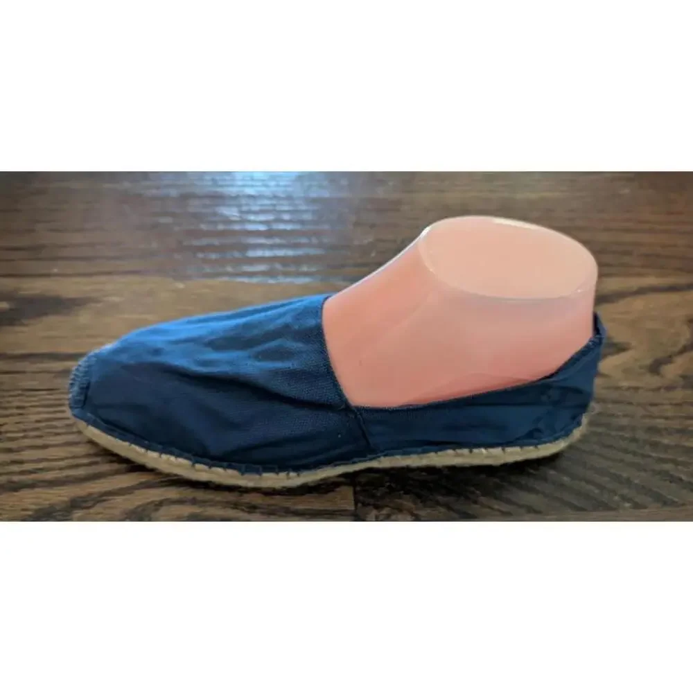 Vintage NEW Newport News Navy Fabric Espadrilles  Navy‎ size 6